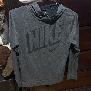 Nike Kids Gray Long Sleeve Shirt